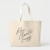 Hoofdpersonage Energieboek Lover Jumbo Canvas tas (Voorkant)