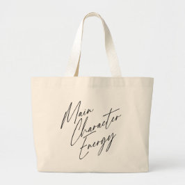 Hoofdpersonage Energieboek Lover Jumbo Canvas tas