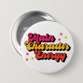 Hoofdpersonage Energy Bookish Ronde Button 7,6 Cm (Voorkant /achterkant)