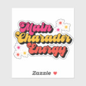 Hoofdpersonage Energy Bookish Sticker (Vel)