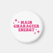 Hoofdpersonage Energy Pink Magneet (Voorkant)