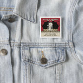 Hoofdpersonage Vierkante Button 5,1 Cm (In situ)