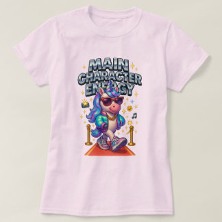 Hoofdpersoon Energy Glam Unicorn Red Carpet T-shirt