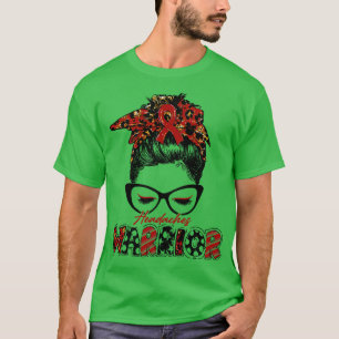 Hoofdpijn Bewustzijn Warrior Vrouwen Glas Messy Bu T-shirt