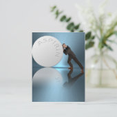 Hoofdpijn Briefkaart (Staand voorkant)