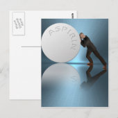 Hoofdpijn Briefkaart (Voorkant / Achterkant)