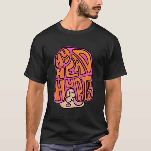 Hoofdpijn en migraine M T-shirt (Voorkant)