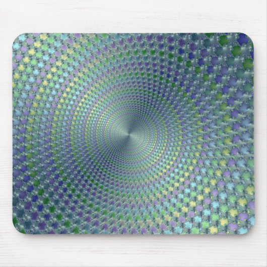Hoofdpijn - Fractal Mousepad Muismat (Voorkant)