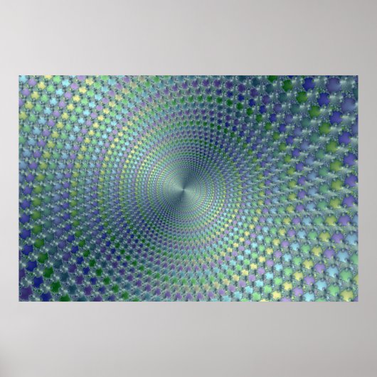 Hoofdpijn - Fractal Poster (Voorkant)