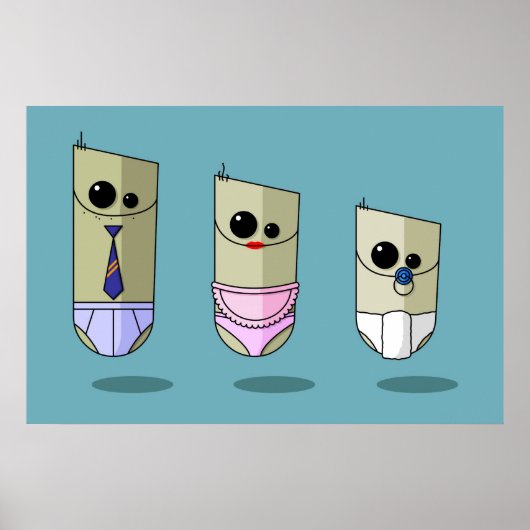 Hoofdpijn Inductie Poster (Voorkant)