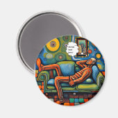 Hoofdpijn Magneet (Voorkant / Achterkant)