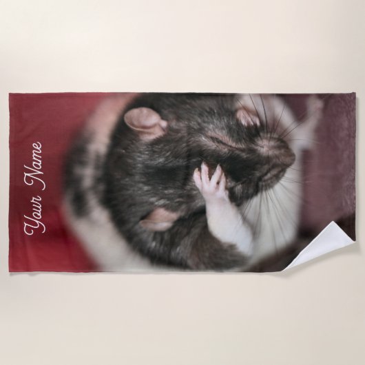 Hoofdpijn Strandlaken (Voorkant)