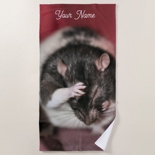 Hoofdpijn Strandlaken (Voorkant)