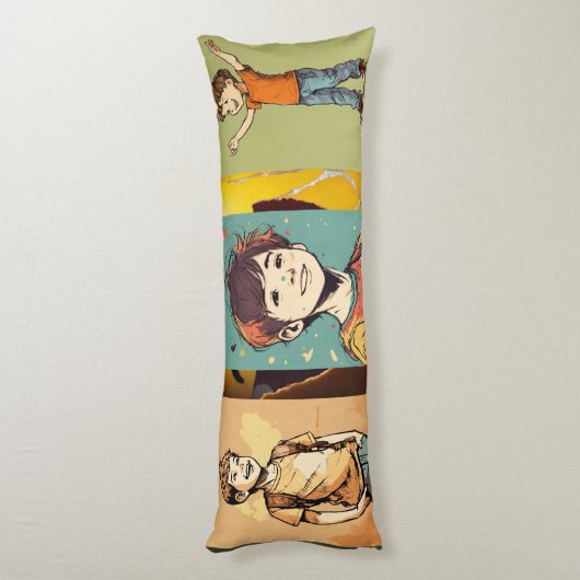 Hoofdpiloot Lichaamskussen (Achterkant (Verticaal))