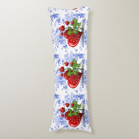 Hoofdpiloot Valentijnsdag Lichaamskussen (Voorkant Verticaal)