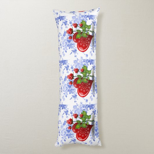 Hoofdpiloot Valentijnsdag Lichaamskussen (Achterkant (Verticaal))