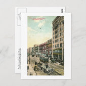 Hoofdplaats is Springfield, Massachusetts. vintage Briefkaart (Voorkant / Achterkant)