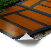 Hoofdplein in de oude binnenstad van Krakau, Polen Perfect Poster (Hoek)