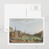 Hoofdplein in Grand Cairo, met Murad Bey's Briefkaart (Voorkant / Achterkant)