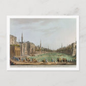 Hoofdplein in Grand Cairo, met Murad Bey's Briefkaart (Voorkant)