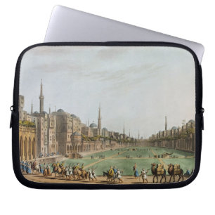 Hoofdplein in Grand Cairo, met Murad Bey's Laptop Sleeve