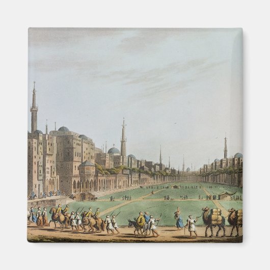 Hoofdplein in Grand Cairo, met Murad Bey's Magneet (Voorkant)