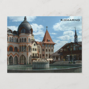 Hoofdplein - Komarno Briefkaart
