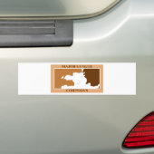 hoofdredactie van de politie bumpersticker (Op auto)