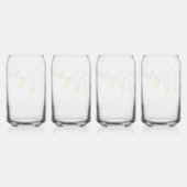 Hoofdrukregel Lemon Genderneutraal Baby shower Blikvorm Glas (Achterkant)