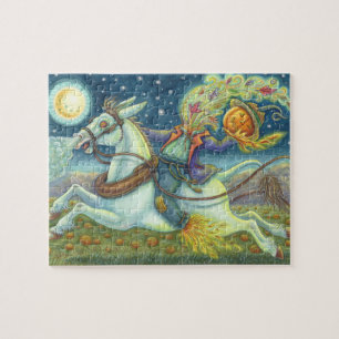 HOOFDSCHERM OP WITTE MULE PUZZZLE LEGPUZZEL