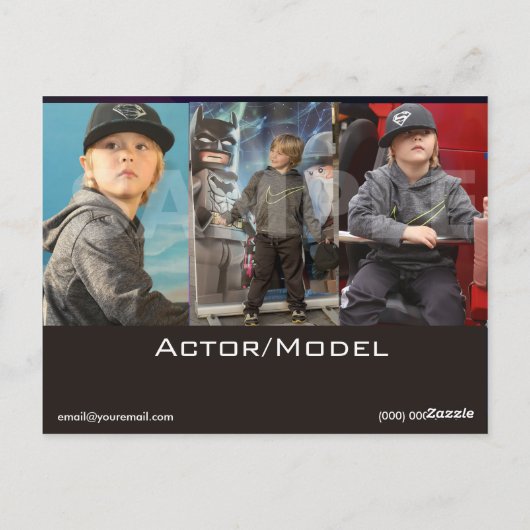 Hoofdschoenkaarten voor rackmodellen met twee zijd briefkaart (Achterkant)