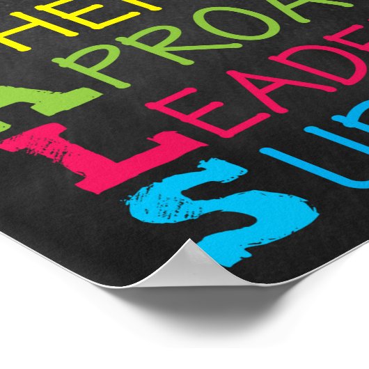 Hoofdschool Poster (Hoek)