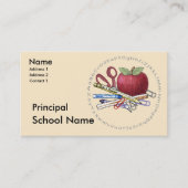 Hoofdschool Visitekaartje (Voorkant)