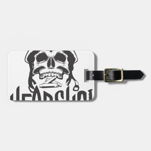 Hoofdschot Bagagelabel (Voorkant horizontaal)