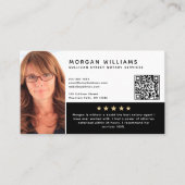 Hoofdschot QR Code Review Openbaar Notaris Visitekaartje (Voorkant)