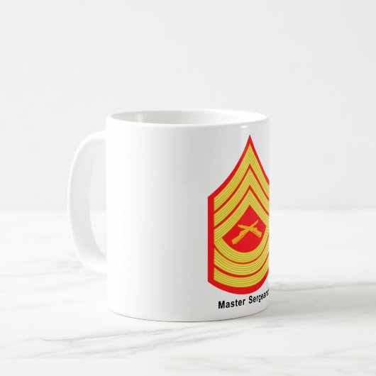 Hoofdsergeant Koffiemok (Voorkant links)