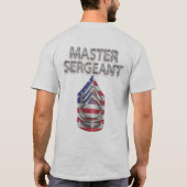 Hoofdsersergeant Douane Rank T-shirt (Achterkant)
