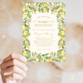 Hoofdsqueeze Citroenen Kaart