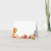 Hoofdsqueeze Citrus Bruidsmeest Dankkaart Bedankkaart (Achterkant)