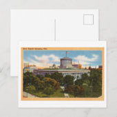 hoofdstad Columbus, Ohio Briefkaart (Voorkant / Achterkant)
