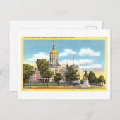  hoofdstad Hartford, Connecticut Briefkaart (Voorkant / Achterkant)