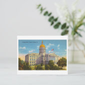  hoofdstad in Atlanta, Georgia Briefkaart (Staand voorkant)