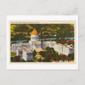  hoofdstad in Charleston, West Virginia Briefkaart (Voorkant)