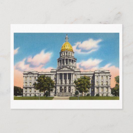 hoofdstad in Denver, Colorado Briefkaart (Voorkant)