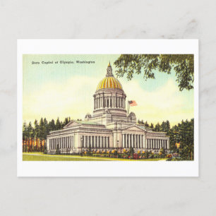 hoofdstad in Olympia, Washington Briefkaart