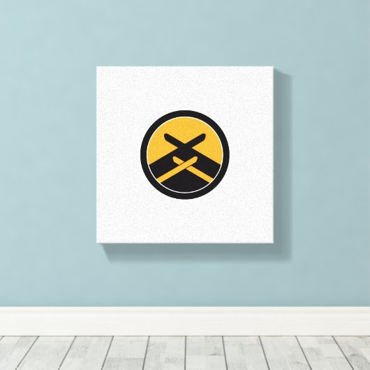 Hoofdstad Katori verpakt Canvas (Insitu (Houten vloer))