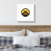 Hoofdstad Katori verpakt Canvas Afdruk (Insitu (Slaapkamer))