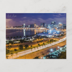 hoofdstad Luanda Angola Briefkaart