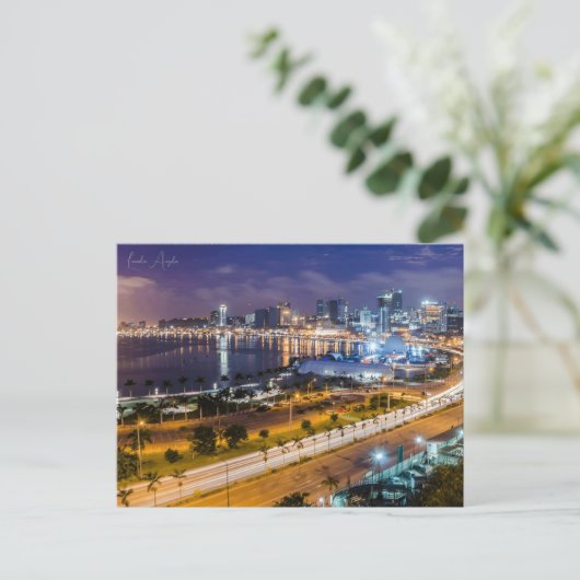 hoofdstad Luanda Angola Briefkaart (Staand voorkant)