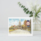  hoofdstad Nebraska met Seal Briefkaart (Staand voorkant)